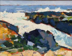 Ogunquit painting by Tom Curry