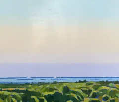 Eggemoggin Reach painting by Tom Curry